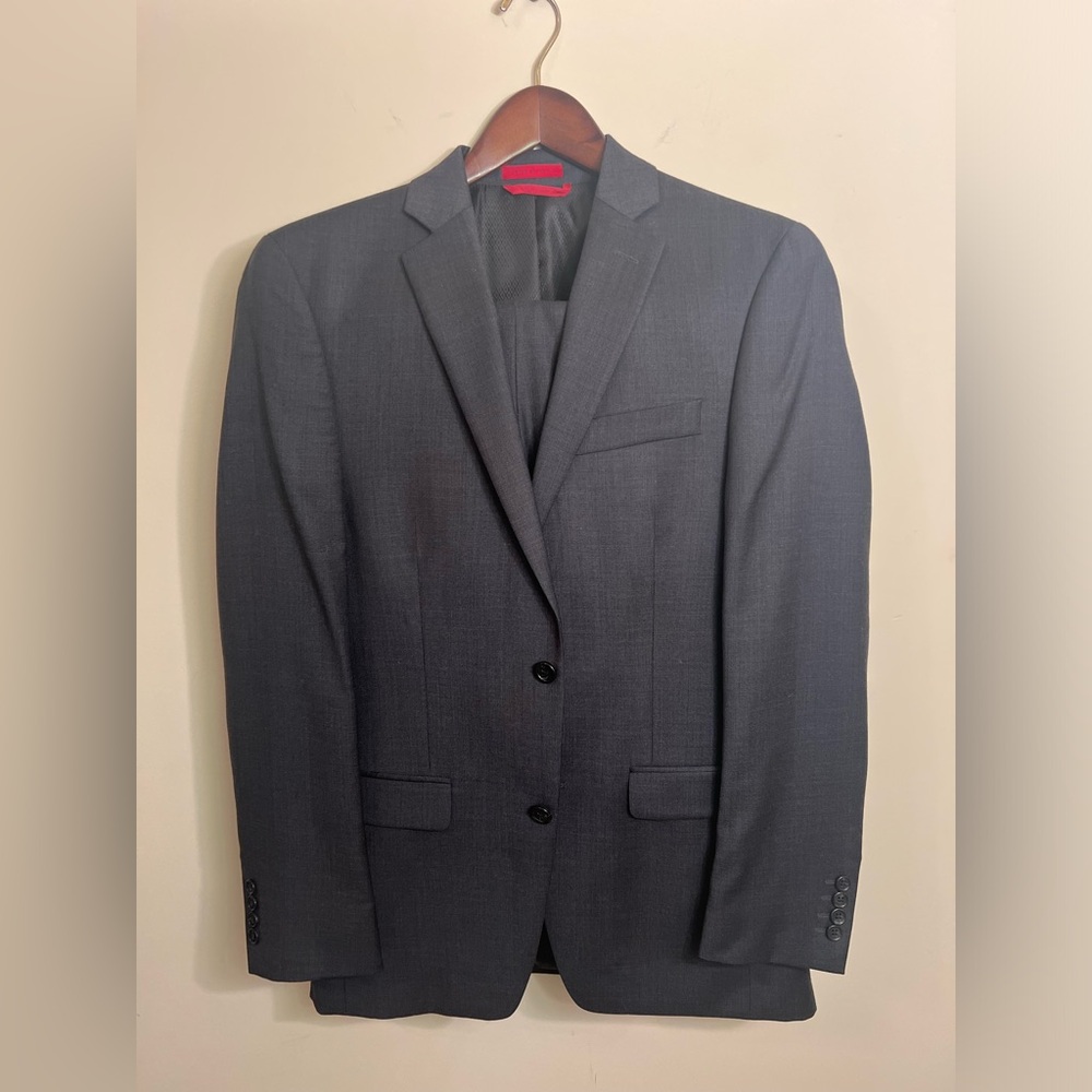 Alfani Slim Fit Men’s Charcoal Suit